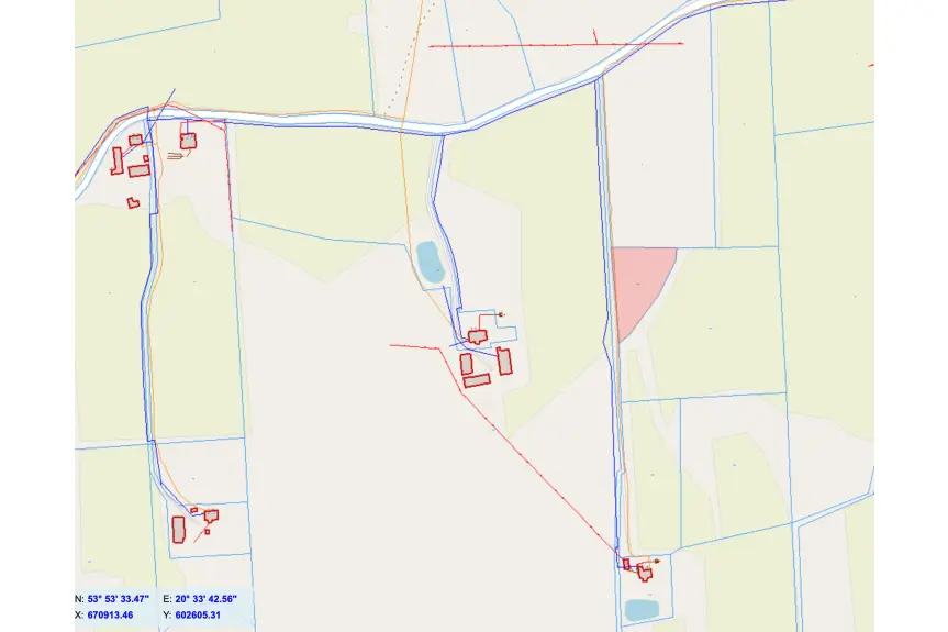 warmińsko-mazurskie, olsztyński, Dywity, Tuławki, Działka na sprzedaż